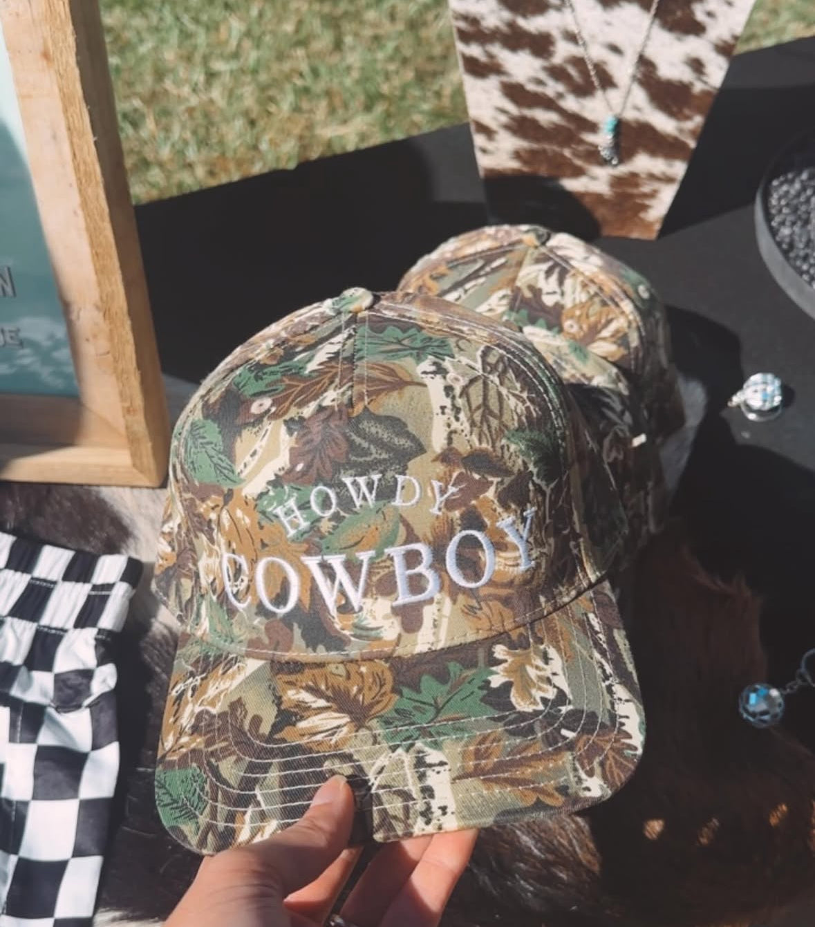 Howdy Cowboy Trucker Hat