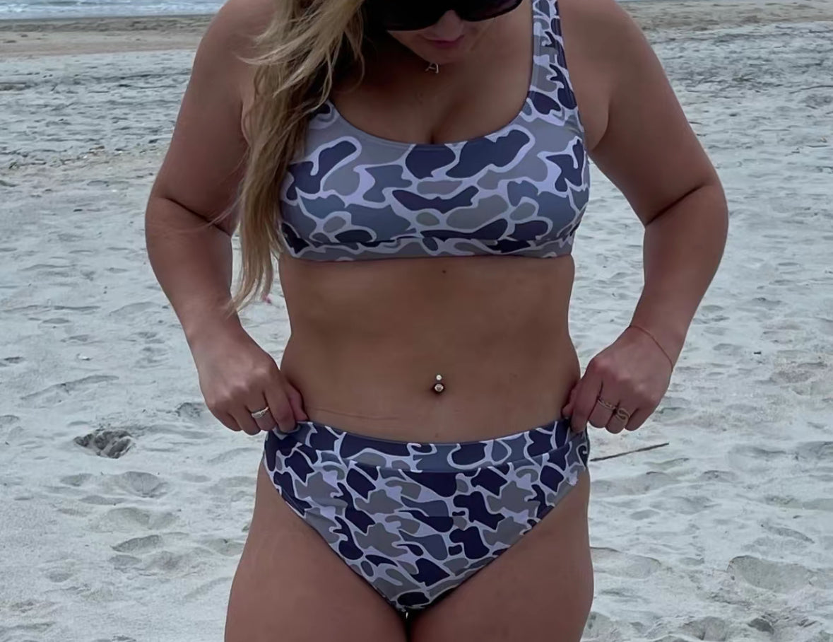 Grey Camo Bikini