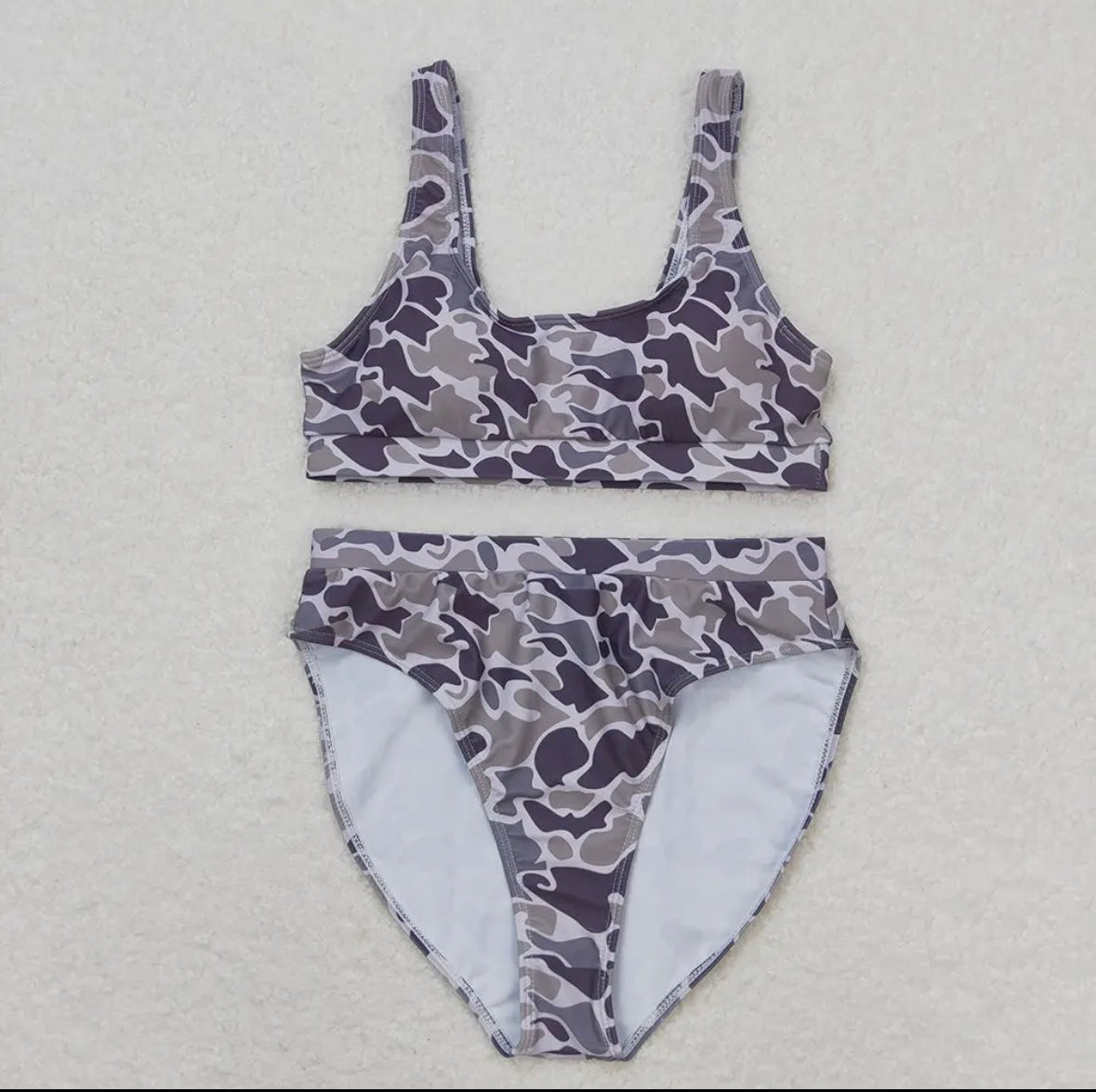 Grey Camo Bikini