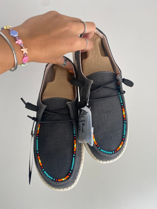 Beaded Slip On Hey Dude Shoes | MADE TO ORDER